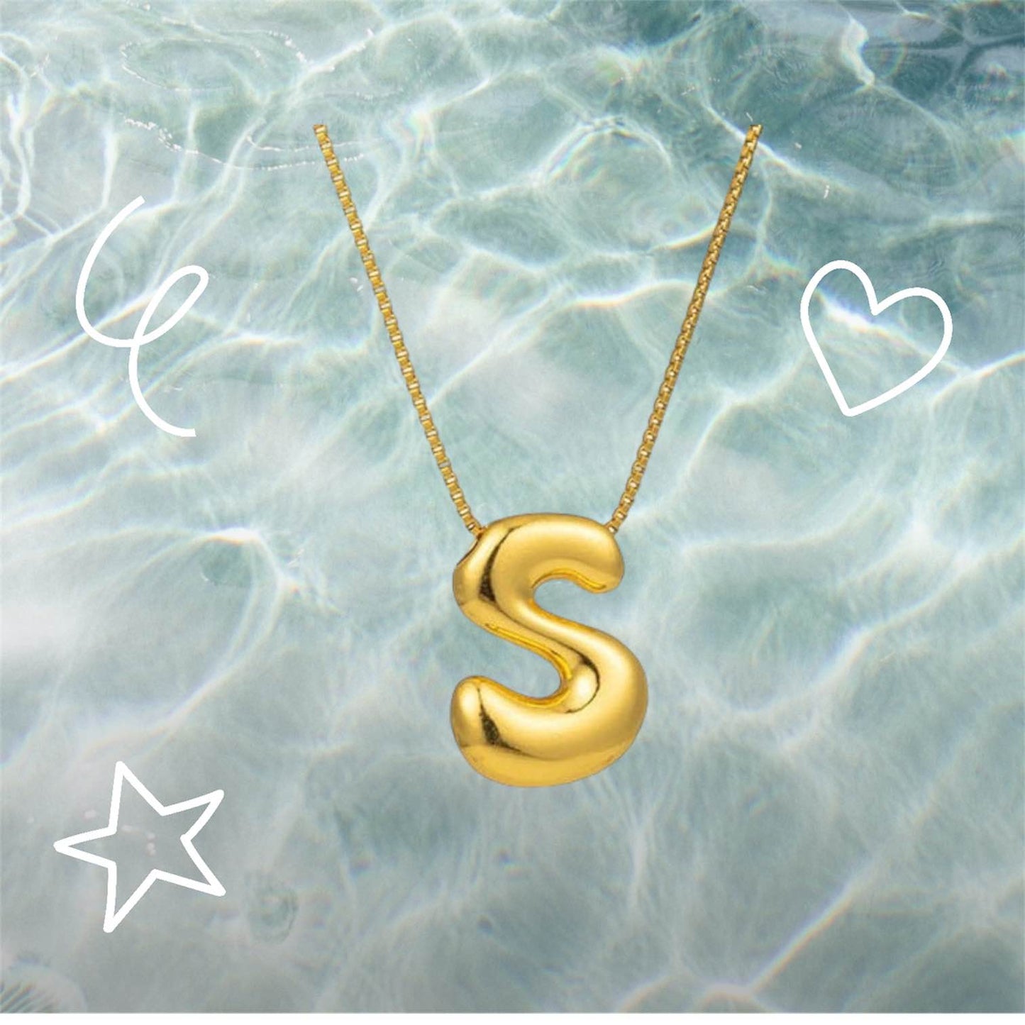 Capital Letter Necklace 