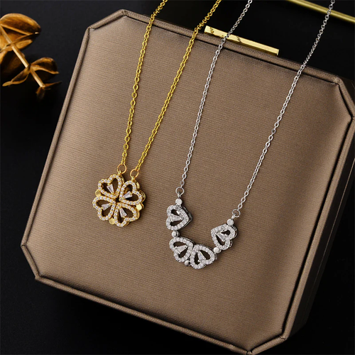 Heart necklaces