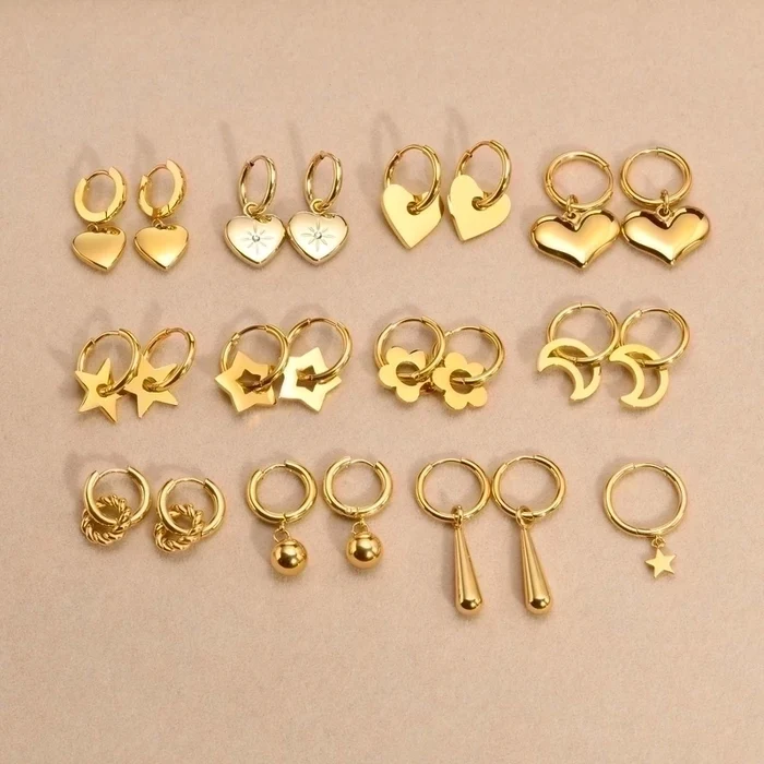 Gold Plated Simple Style