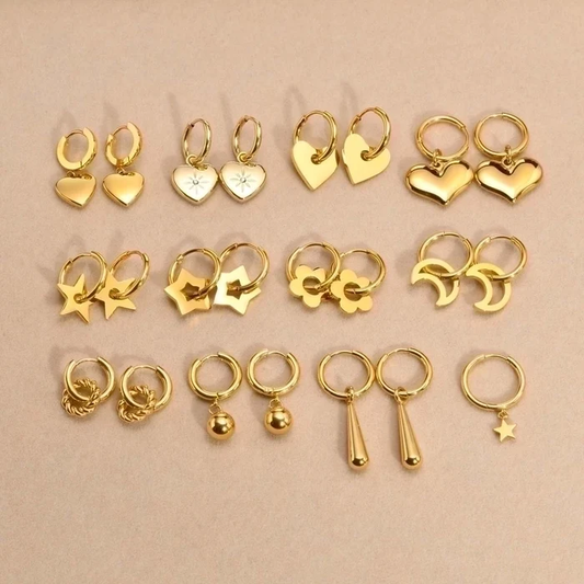 Gold Plated Simple Style